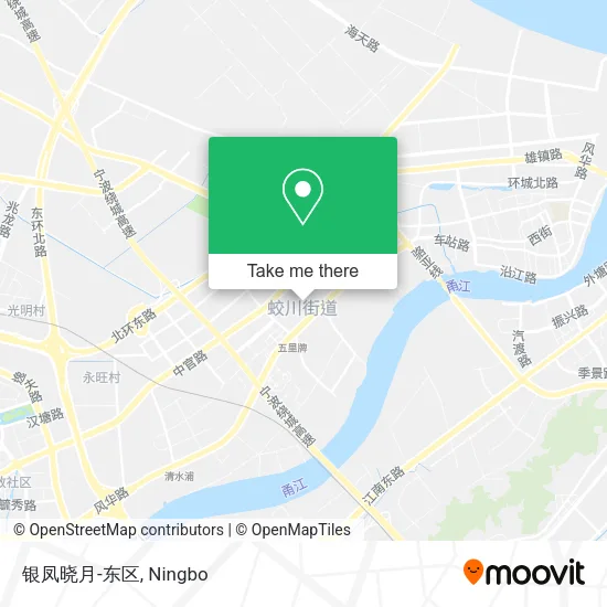 银凤晓月-东区 map