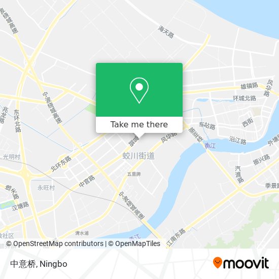 中意桥 map