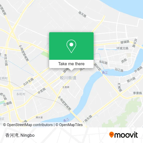 香河湾 map