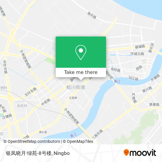 银凤晓月·绿苑-8号楼 map