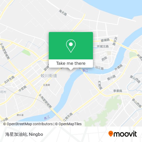 海星加油站 map