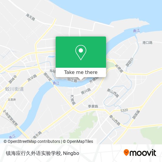 镇海应行久外语实验学校 map