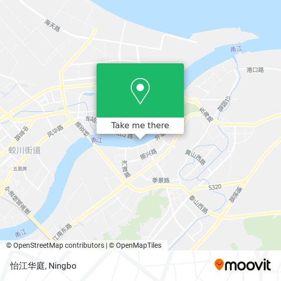 怡江华庭 map