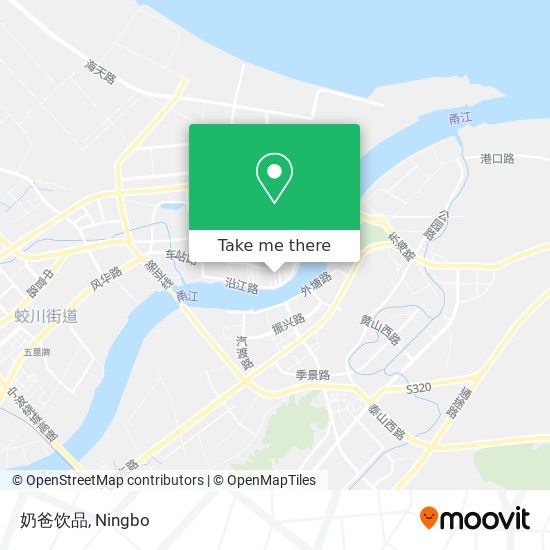 奶爸饮品 map