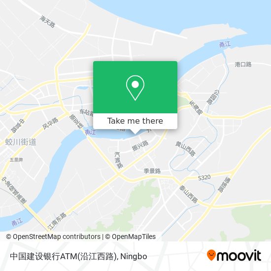 中国建设银行ATM(沿江西路) map