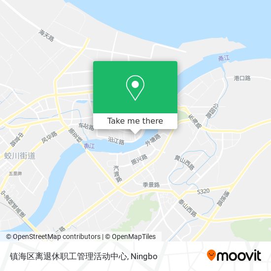 镇海区离退休职工管理活动中心 map