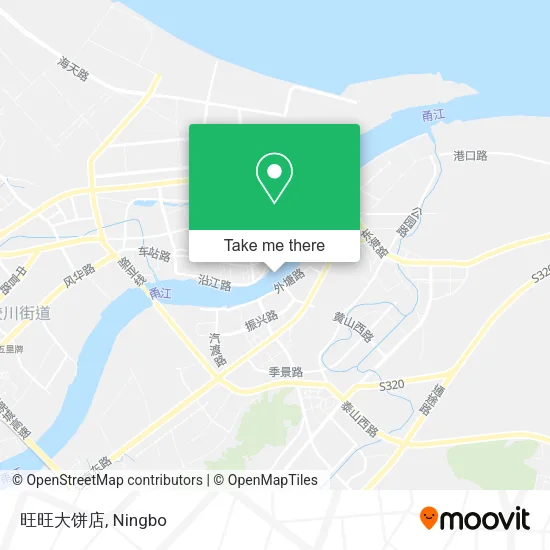 旺旺大饼店 map