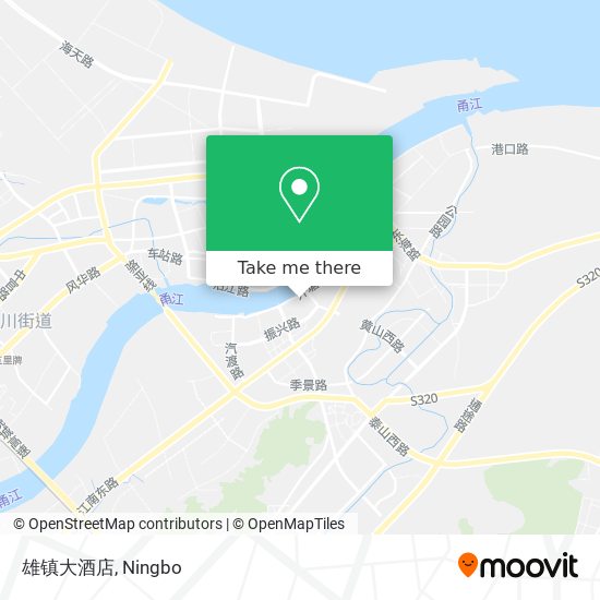 雄镇大酒店 map