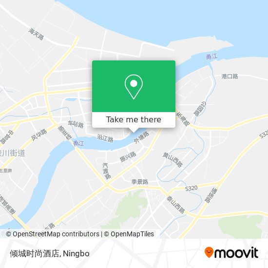 倾城时尚酒店 map