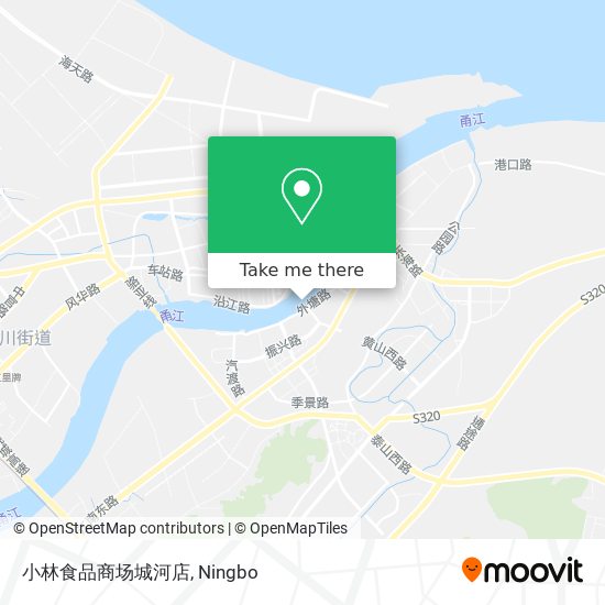 小林食品商场城河店 map