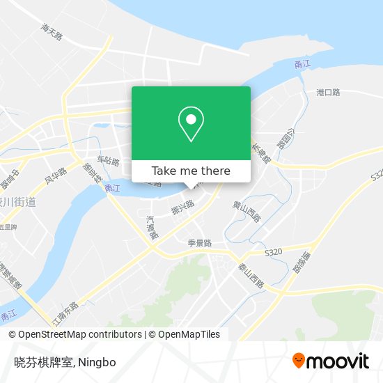 晓芬棋牌室 map