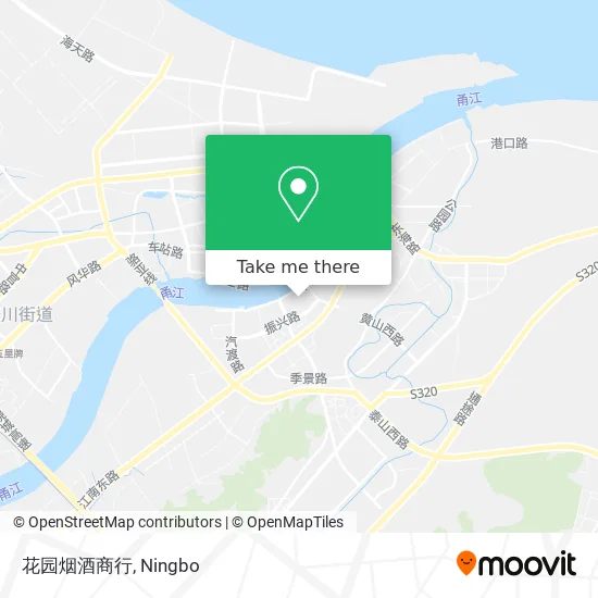 花园烟酒商行 map