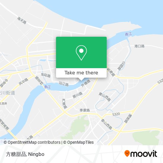 方糖甜品 map