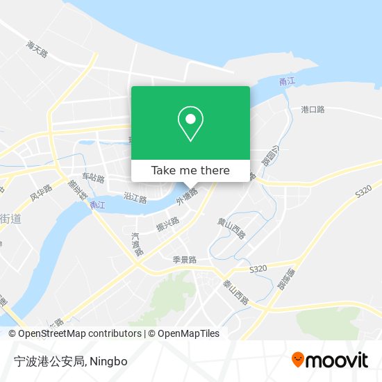 宁波港公安局 map