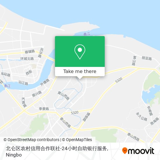 北仑区农村信用合作联社-24小时自助银行服务 map