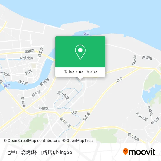 七甲山烧烤(环山路店) map