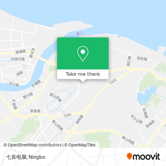 七喜电脑 map