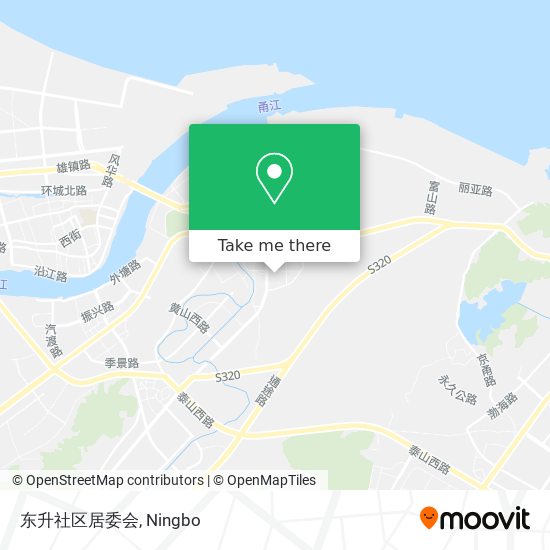 东升社区居委会 map