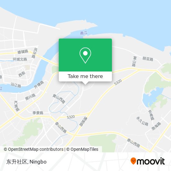 东升社区 map