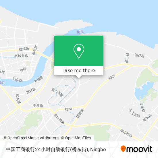 中国工商银行24小时自助银行(桥东街) map