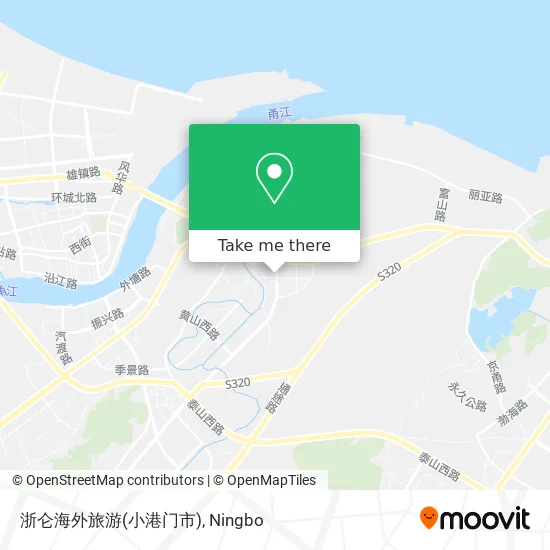 浙仑海外旅游(小港门市) map