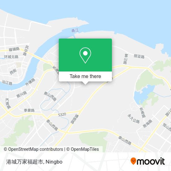 港城万家福超市 map