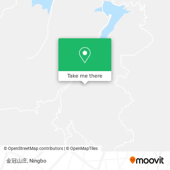 金冠山庄 map
