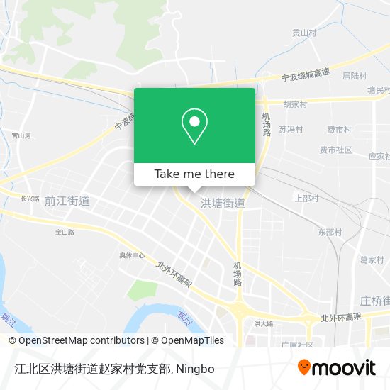 江北区洪塘街道赵家村党支部 map