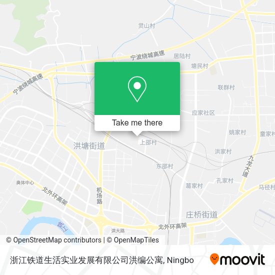 浙江铁道生活实业发展有限公司洪编公寓 map