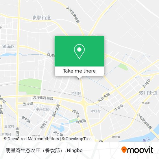 明星湾生态农庄（餐饮部） map