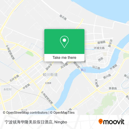 宁波镇海华隆美辰假日酒店 map