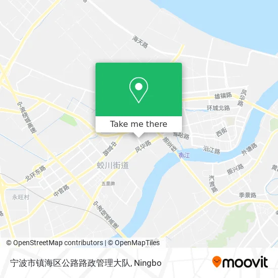 宁波市镇海区公路路政管理大队 map