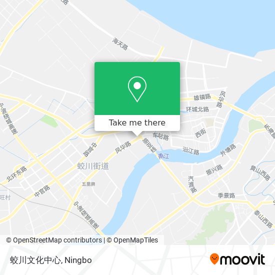 蛟川文化中心 map