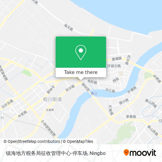 镇海地方税务局征收管理中心-停车场 map