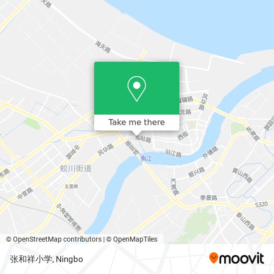 张和祥小学 map
