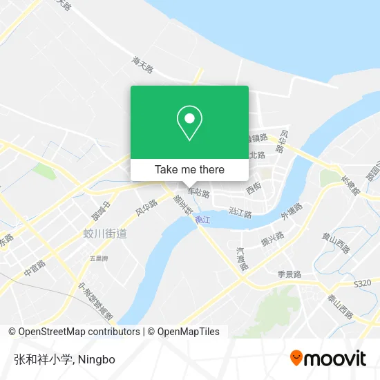 张和祥小学 map