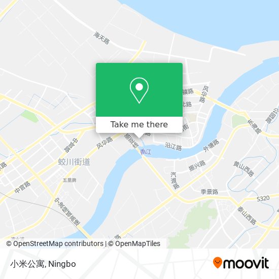 小米公寓 map