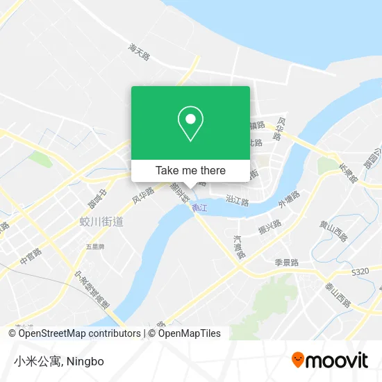 小米公寓 map