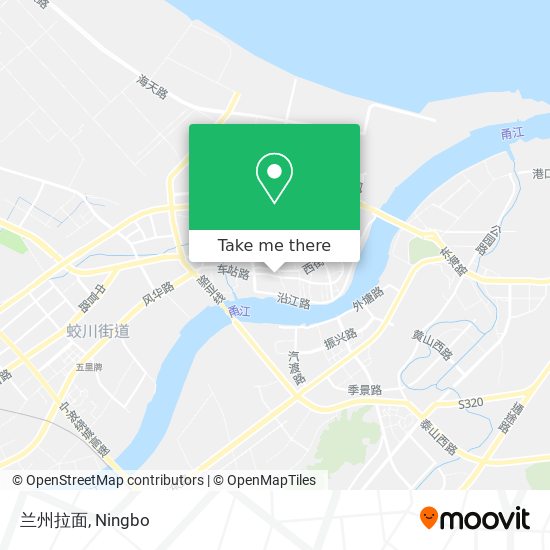 兰州拉面 map