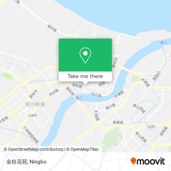 金桂花苑 map