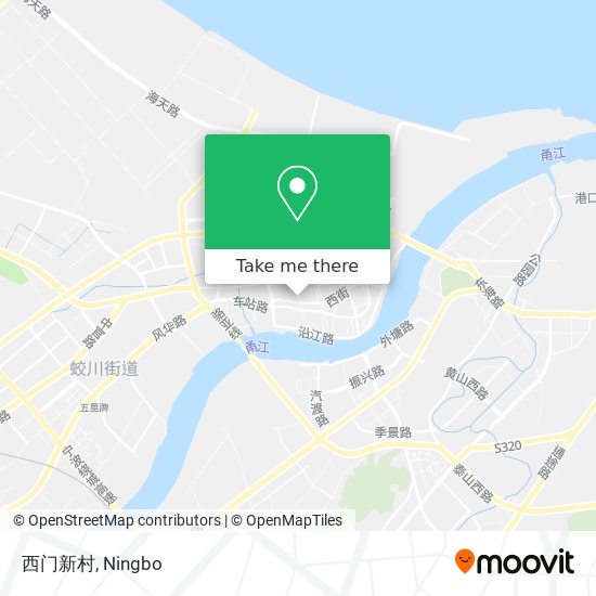 西门新村 map