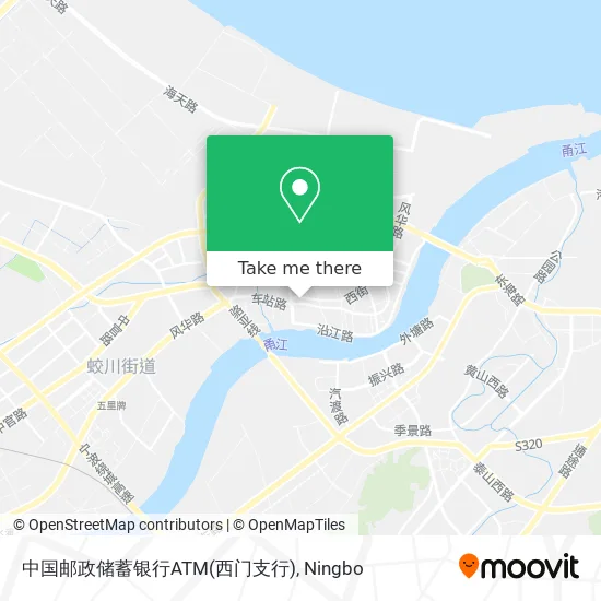 中国邮政储蓄银行ATM(西门支行) map