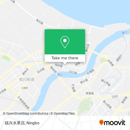 镇兴水果店 map