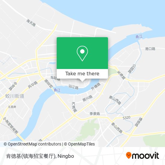 肯德基(镇海招宝餐厅) map