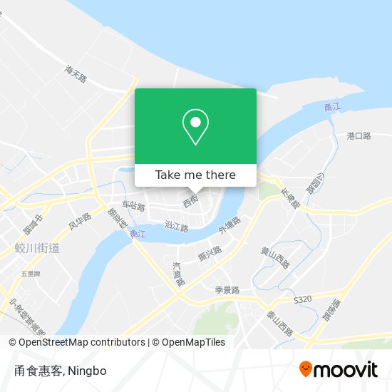 甬食惠客 map