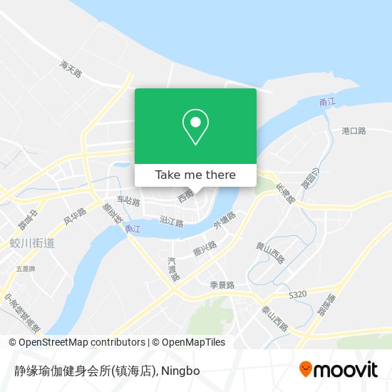 静缘瑜伽健身会所(镇海店) map