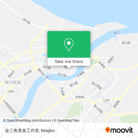 金三角美发工作室 map