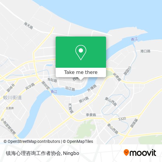镇海心理咨询工作者协会 map