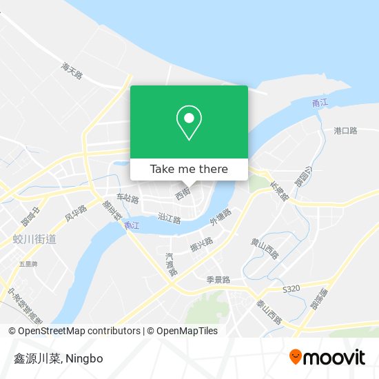 鑫源川菜 map