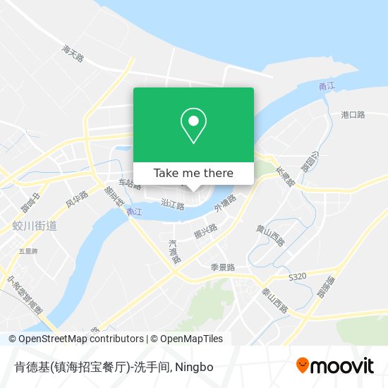 肯德基(镇海招宝餐厅)-洗手间 map